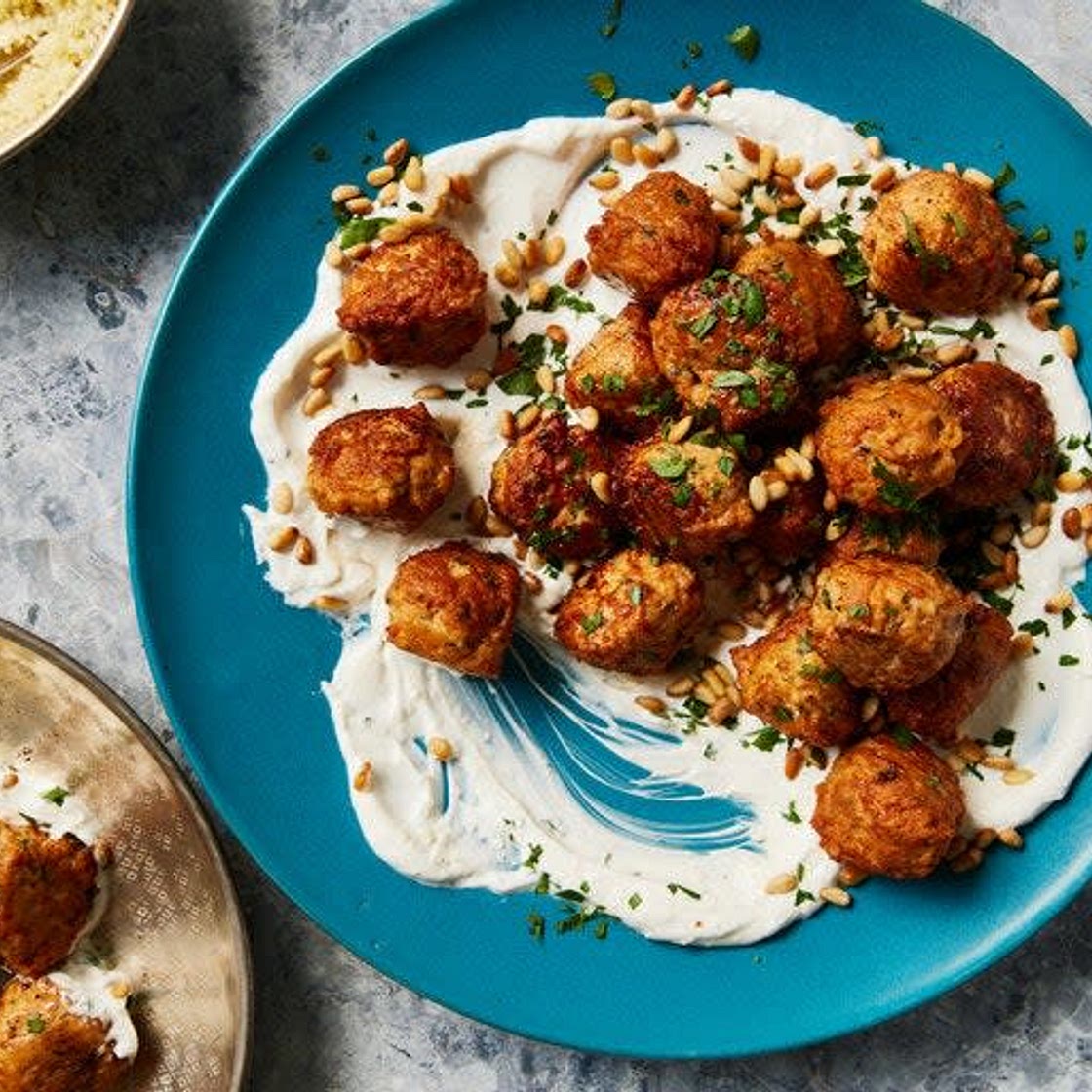 Moroccan-Spiced Chicken Meatballs