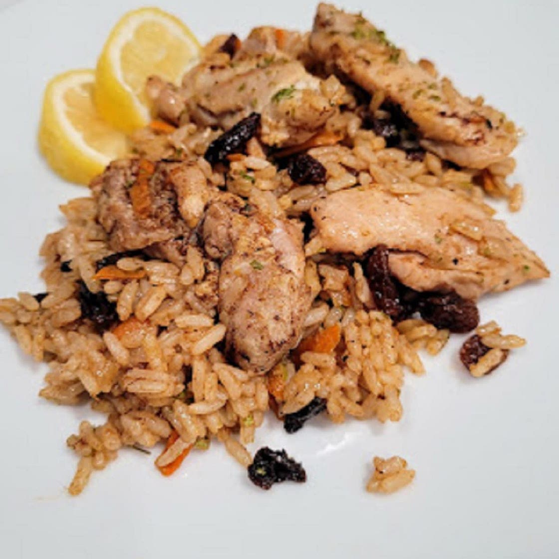 Chicken, Rice and Raisins