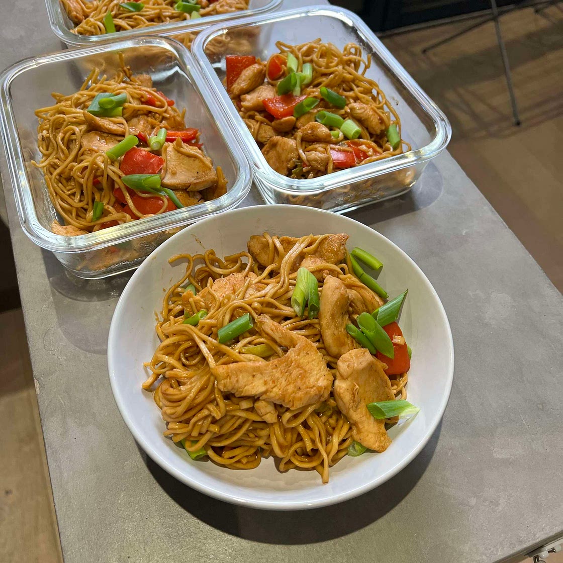 Chicken Noodle Stir-Fry