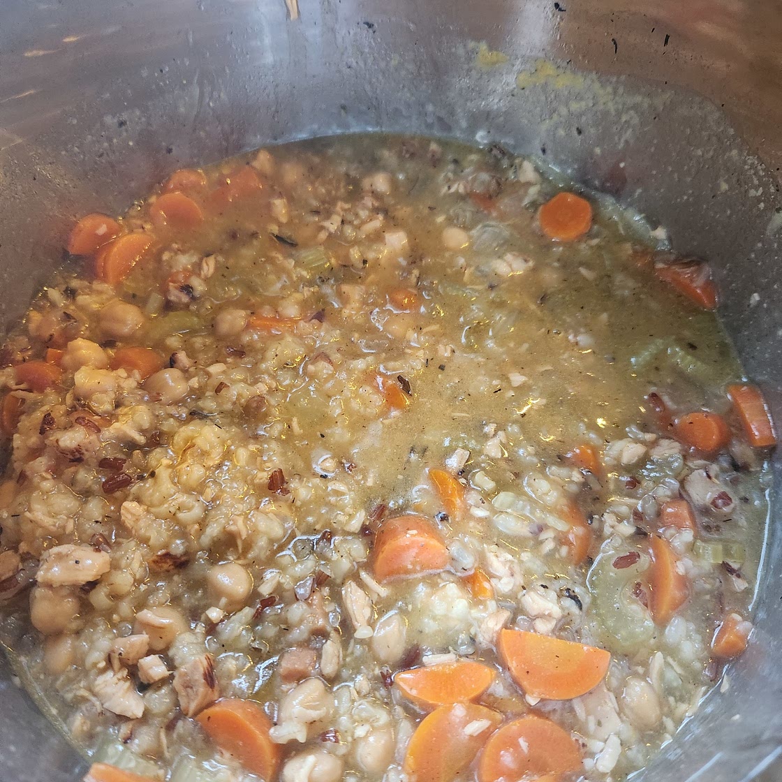 Quick Chicken Wild Rice Soup