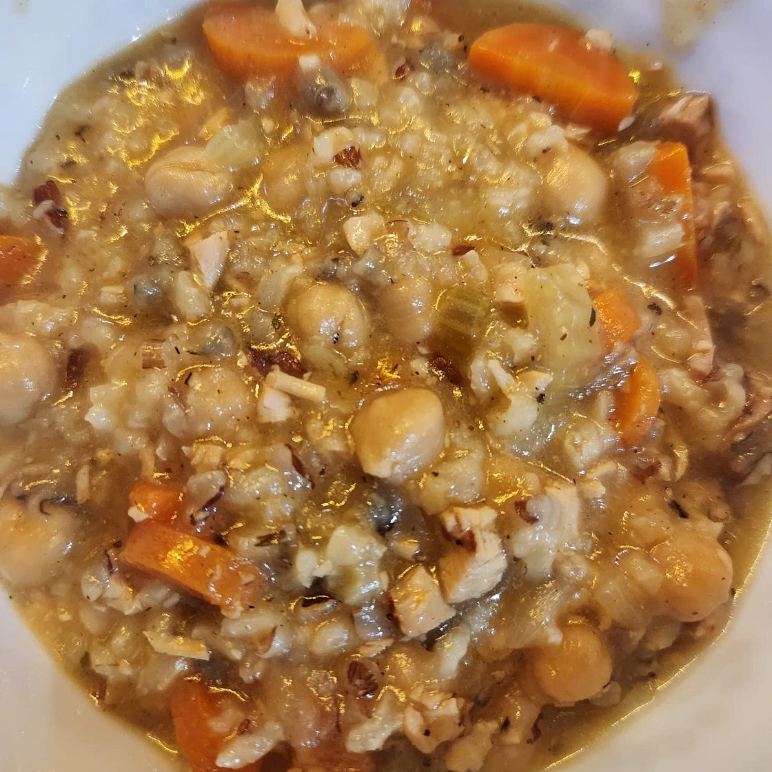 Quick Chicken Wild Rice Soup