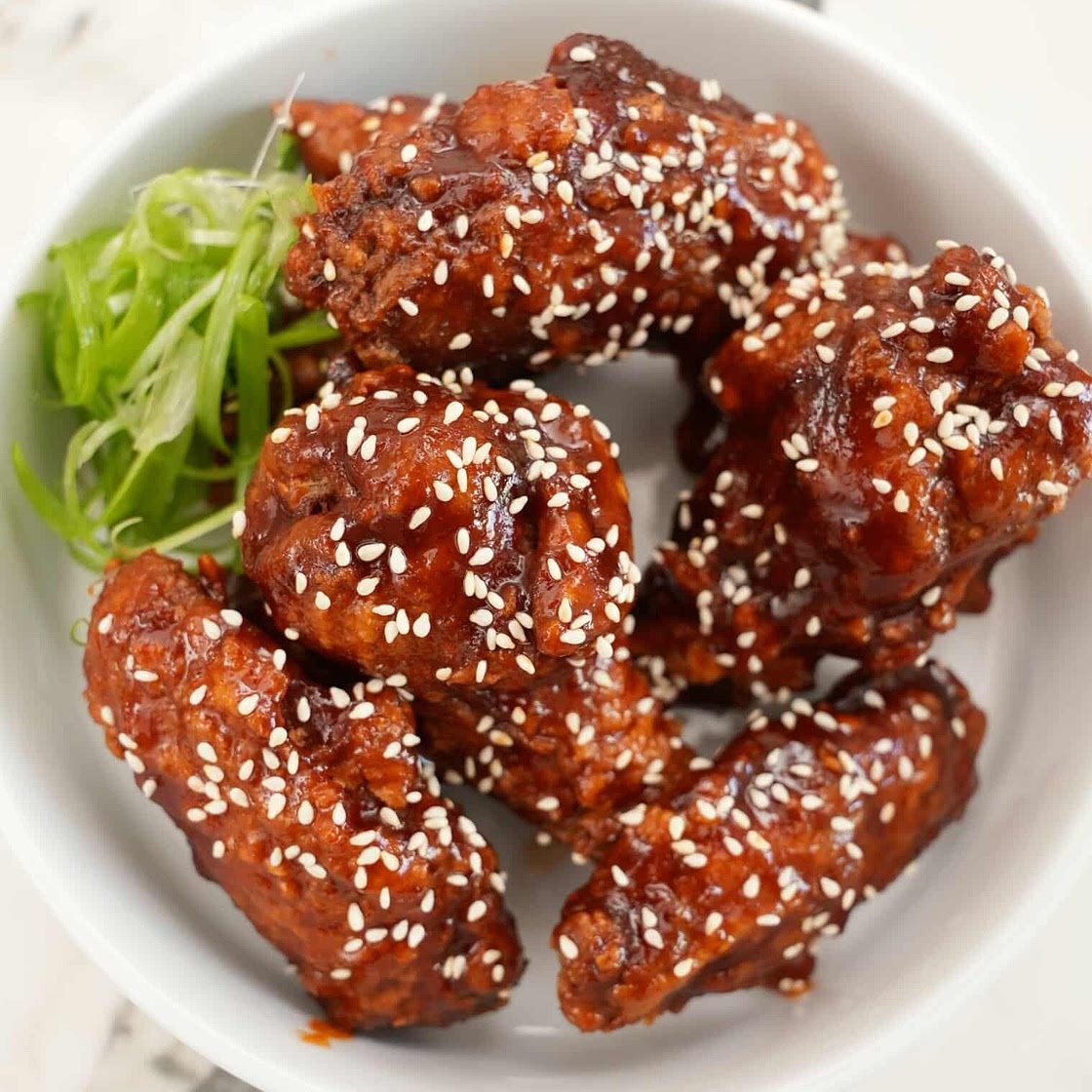 Honey Gochujang Wings