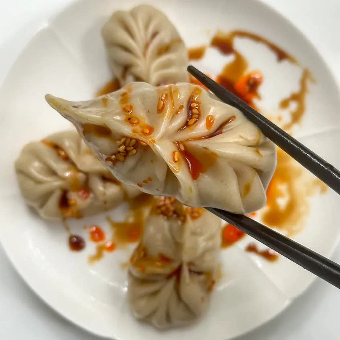 Steamed Pumpkin Dumplings