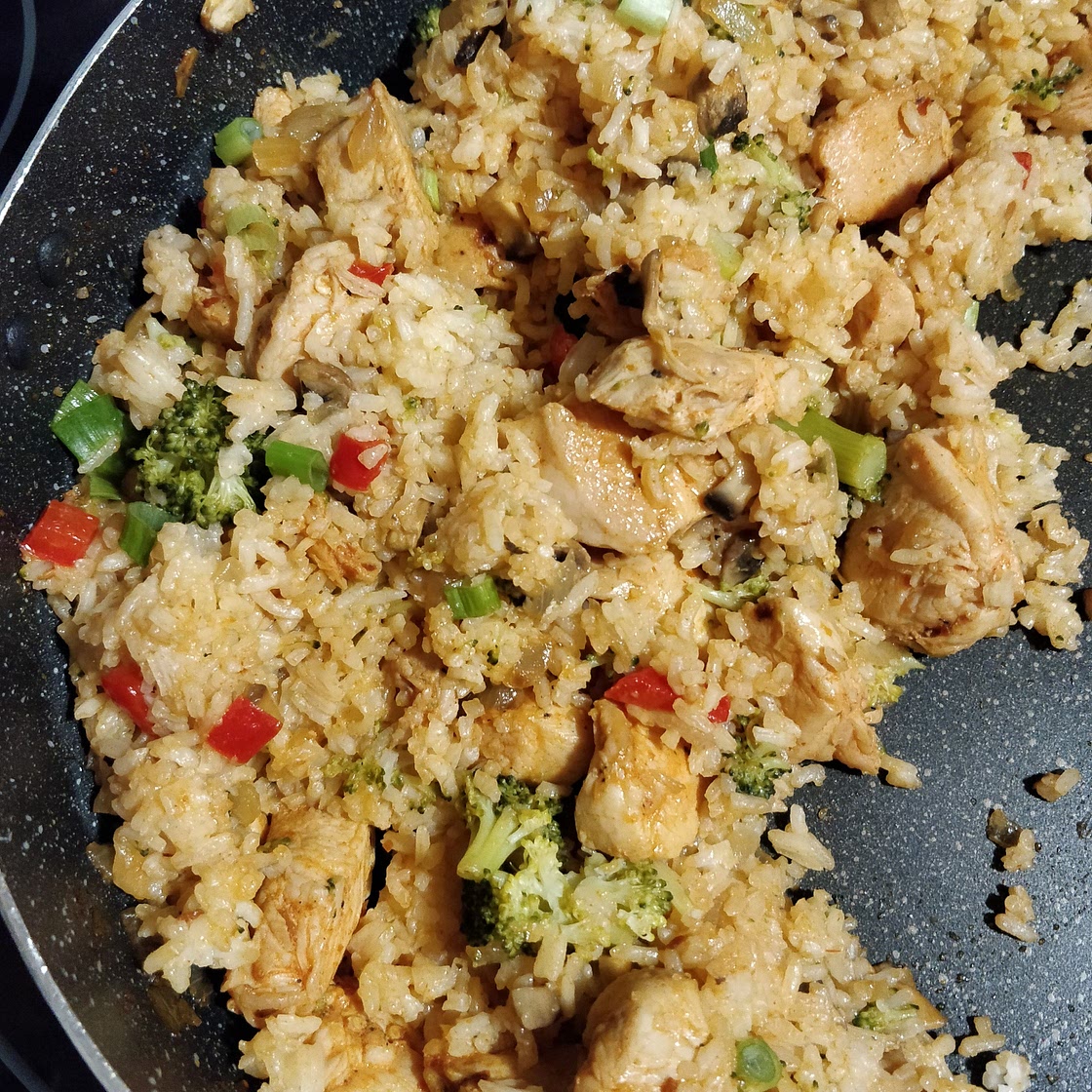 Delish Chicken Rice Korean