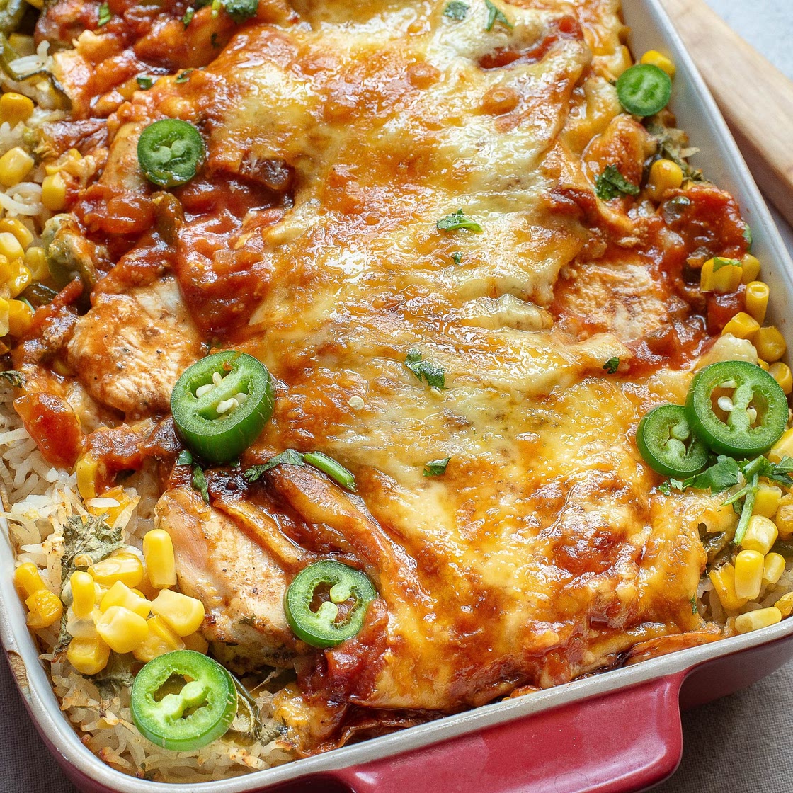 Jalapeno Popper Chicken Casserole