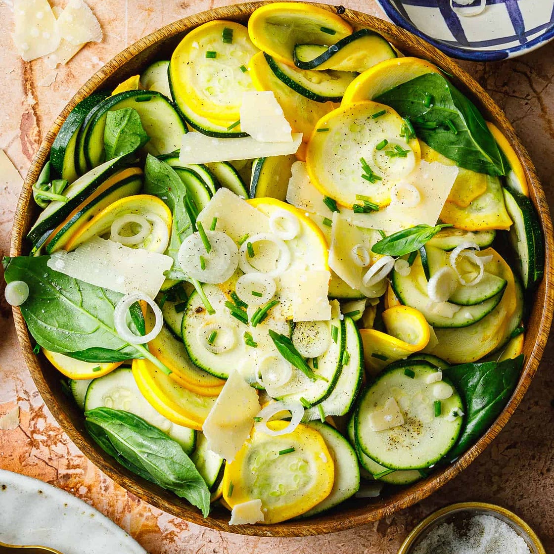 5-Minute Summer Squash Salad