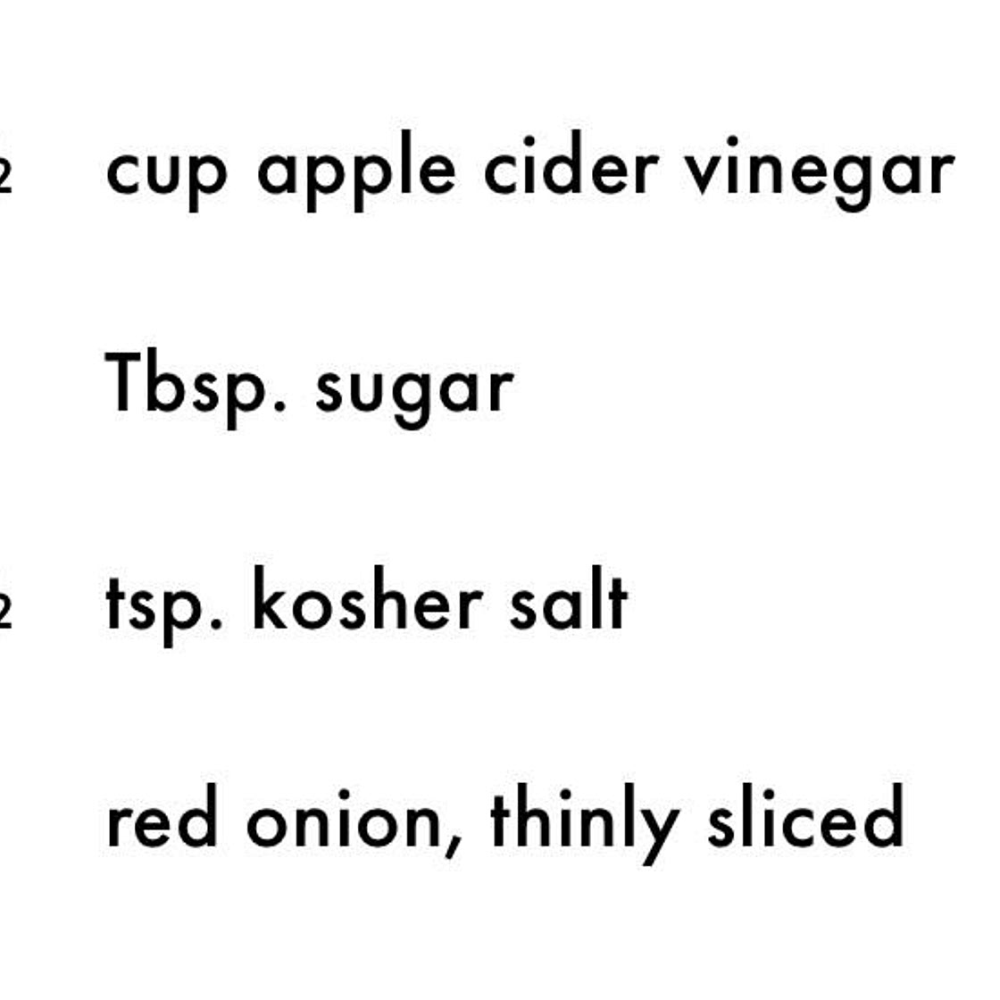 Pickled red onions