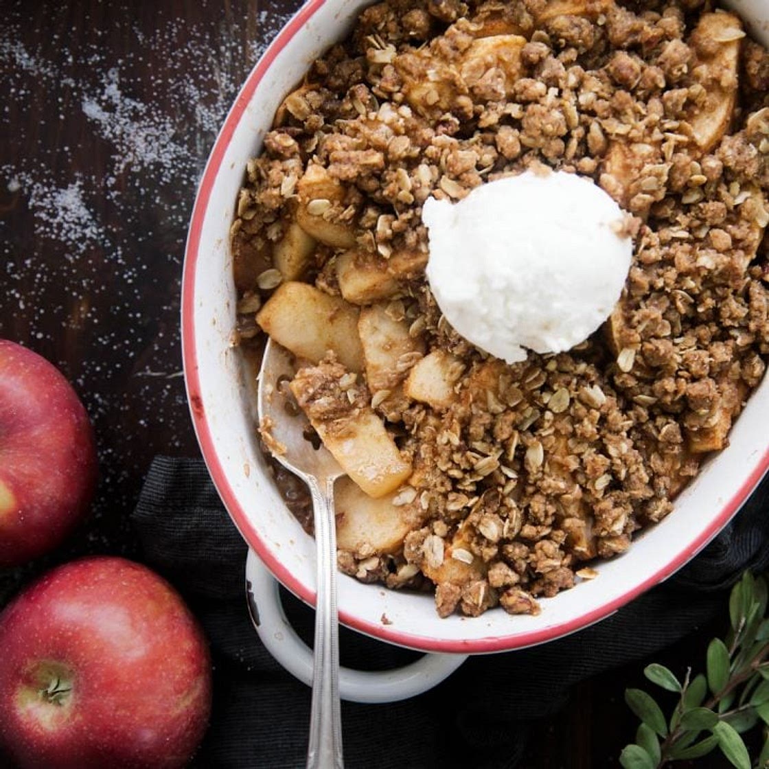 Healthy Apple Crisp