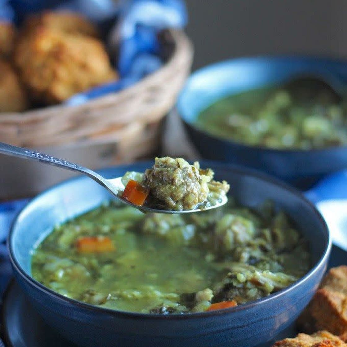 Paleo Turkey-Tuna Wedding Soup