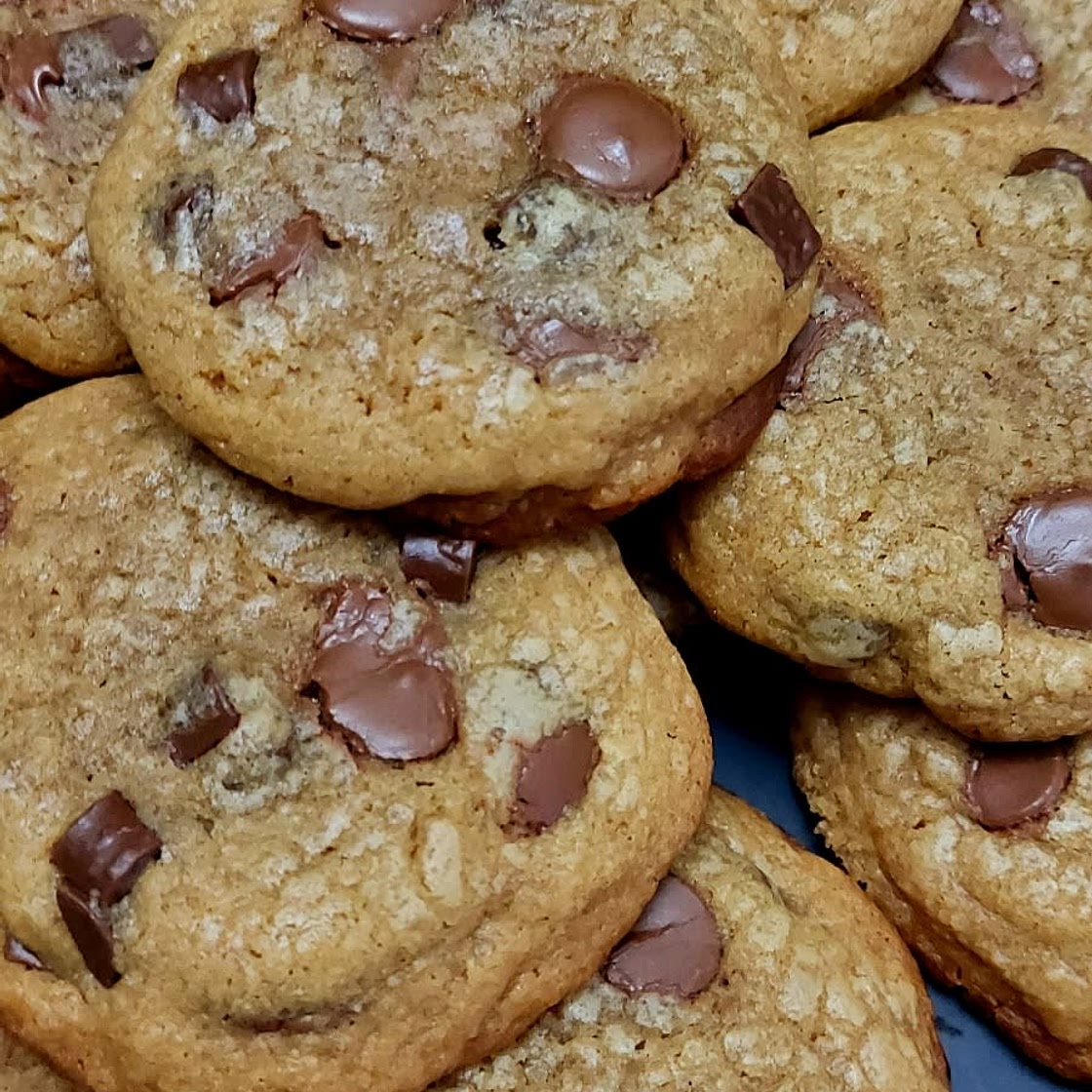 Brown Butter Toffee Chocolate Chip Cookies