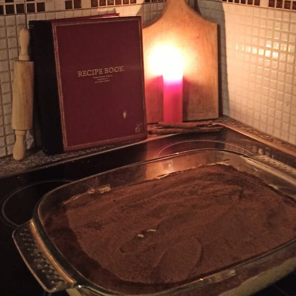 Italian traditional tiramisu