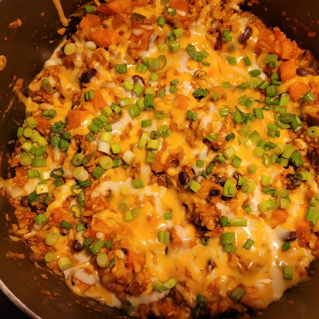 Chorizo Sweet Potato Skillet
