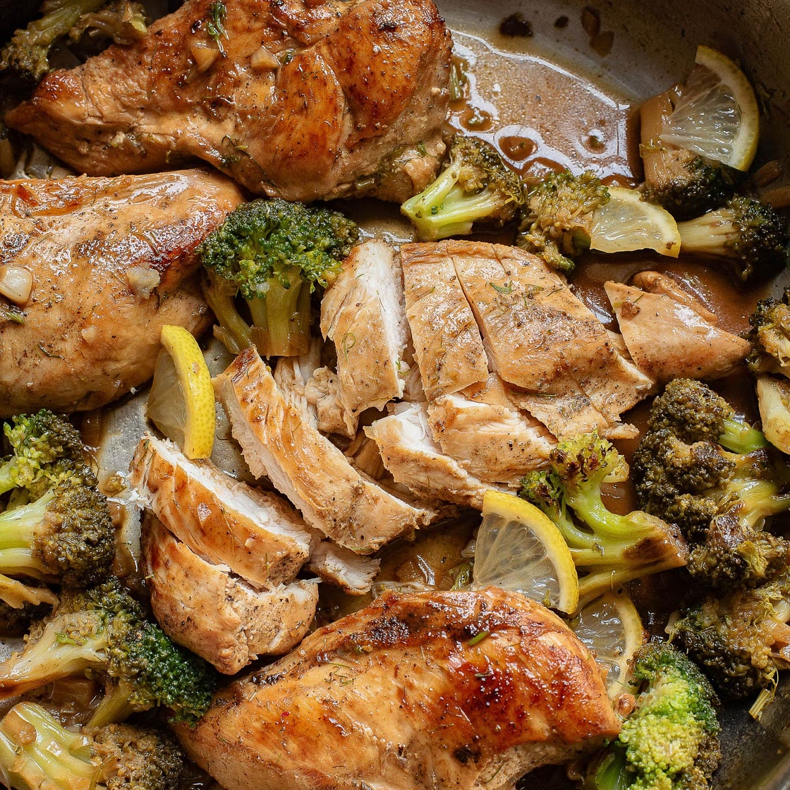 Stovetop Lemon Dill Chicken