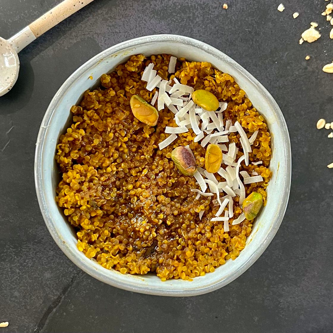 Golden Milk Quinoa Porridge