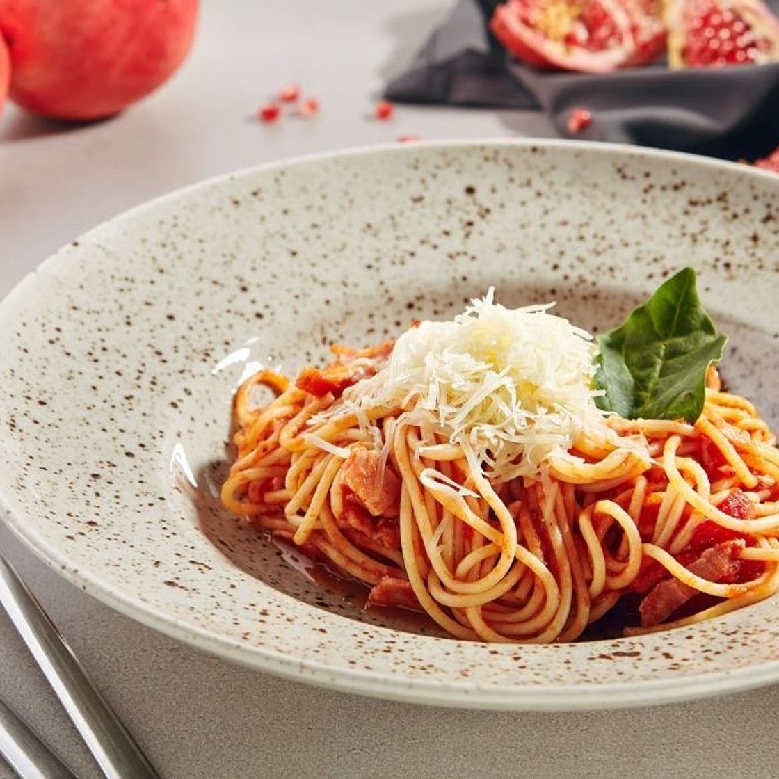 Espaguetis a la Amatriciana | Receta Original