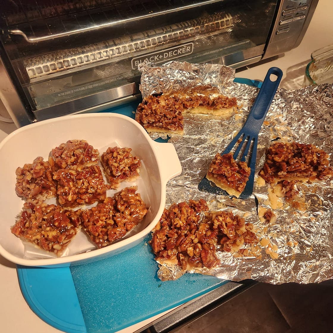 Pecan Shortbread Squares