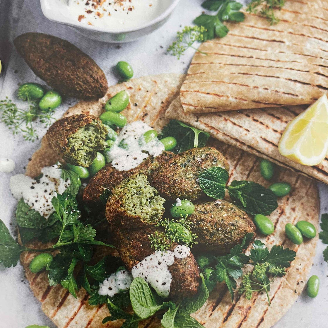 Green Falafel (Air Fryer)