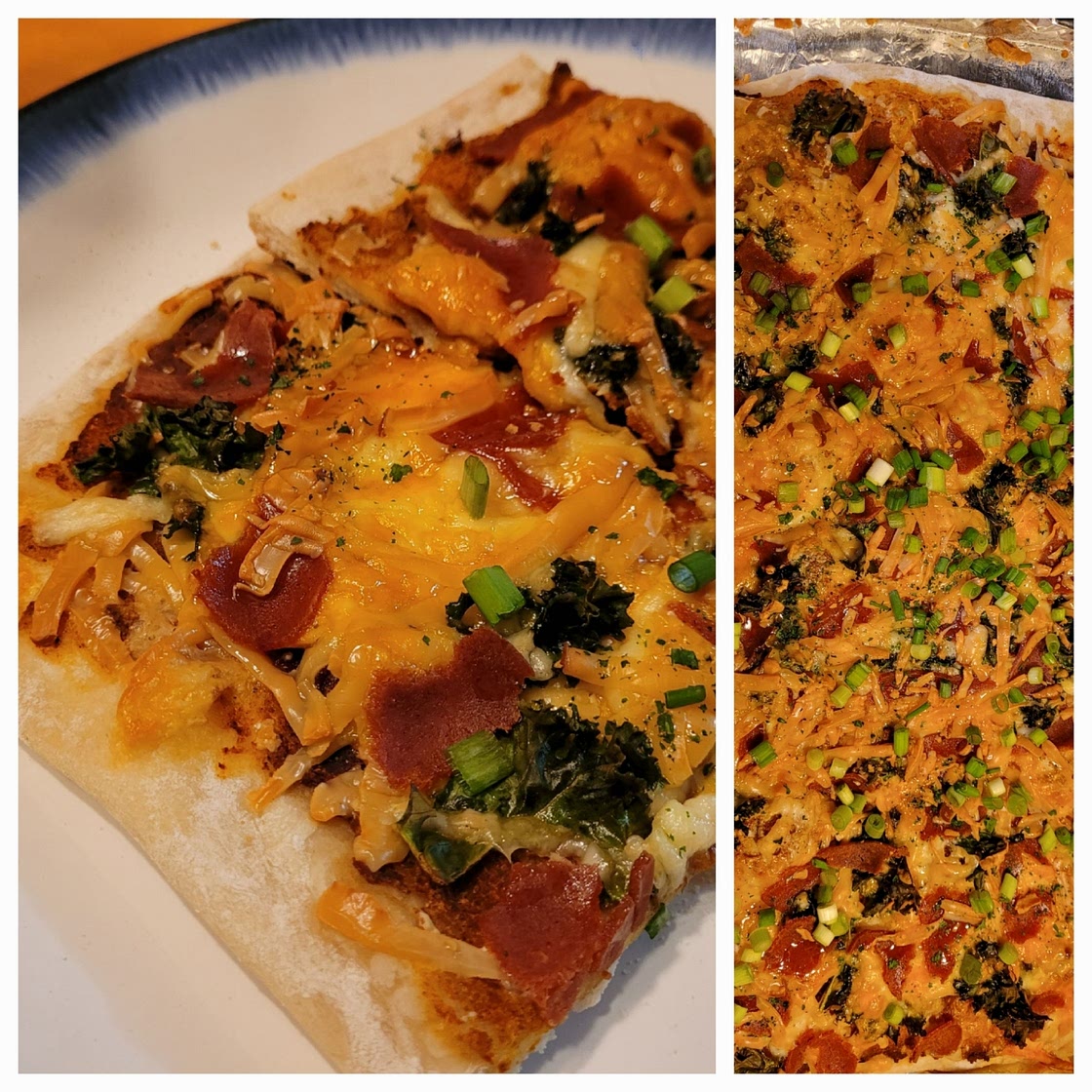 Bacon Gouda Pumpkin Pizza