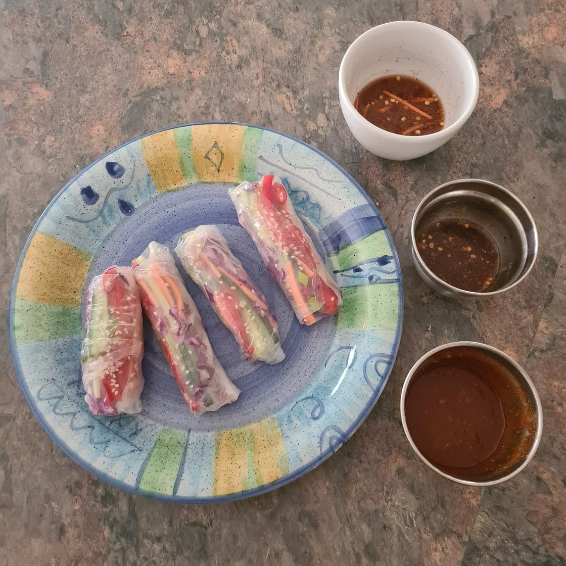 Salad Spring Rolls