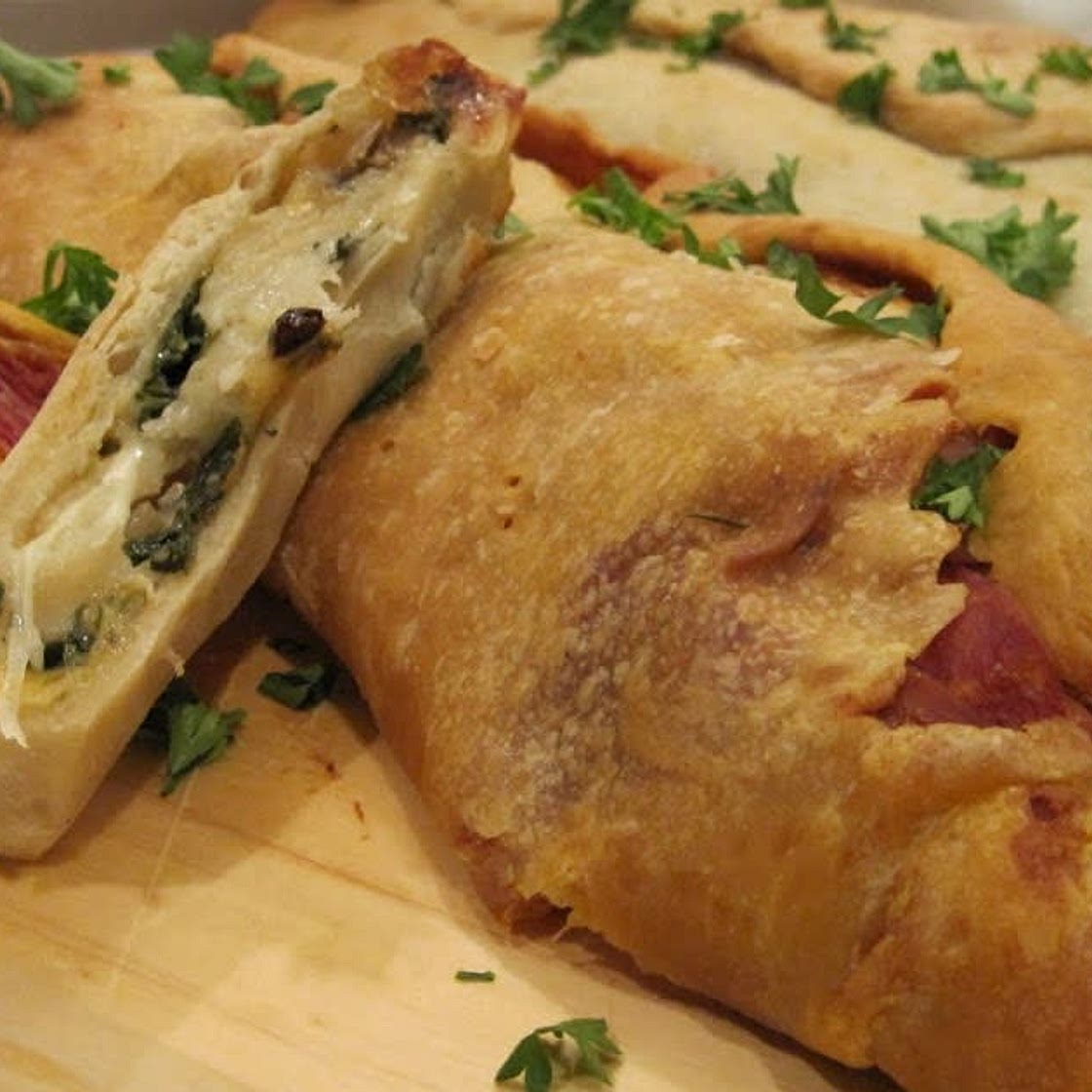 Fish and Lean Meat Stuffed Bread