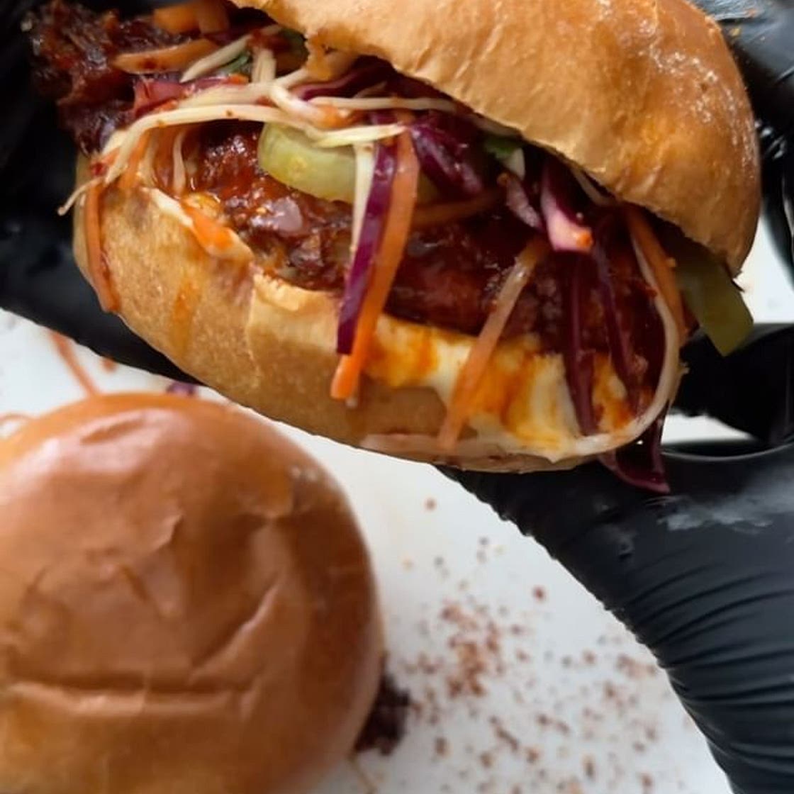 Crispy Korean Chicken Sandwich