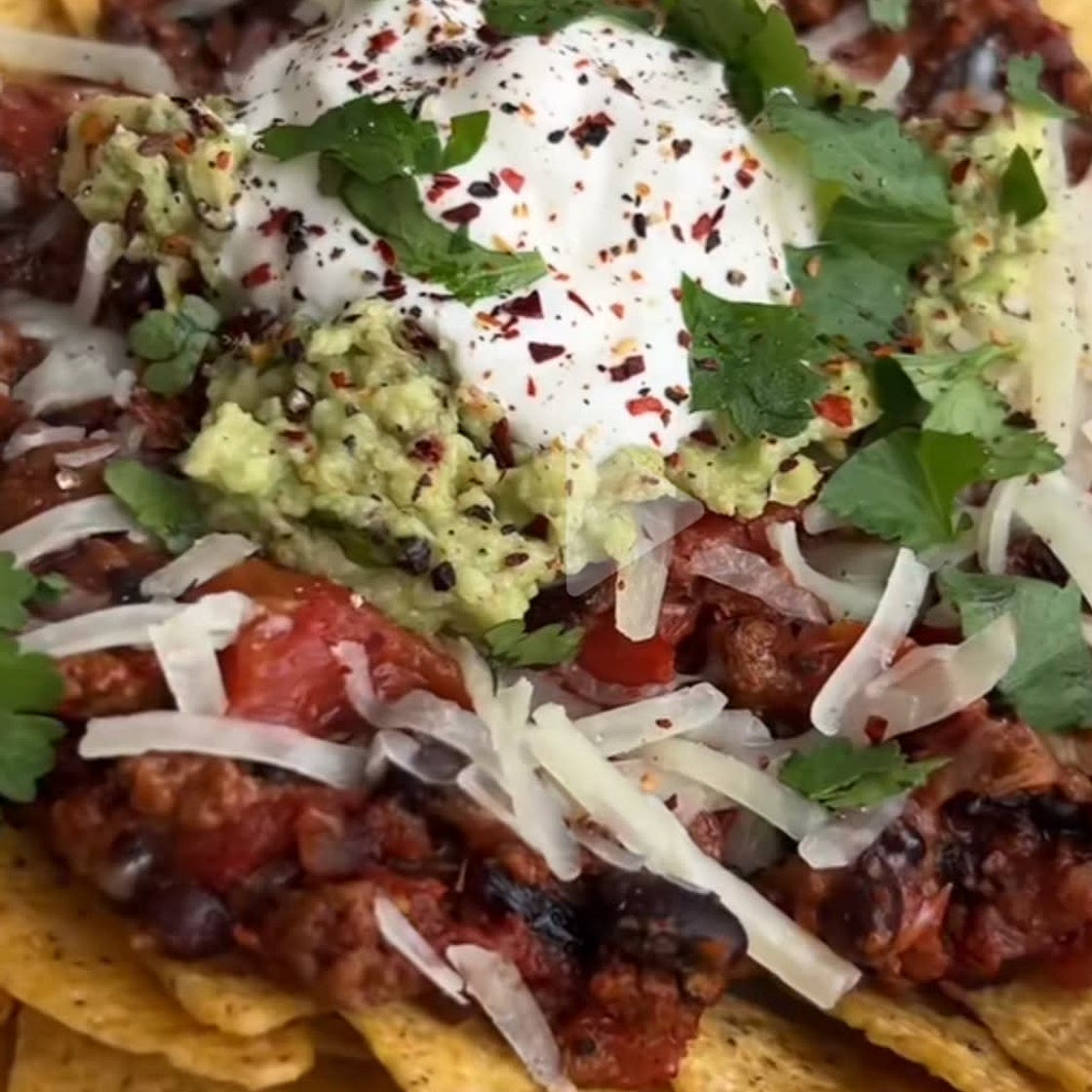 Chilli cheese nachos 