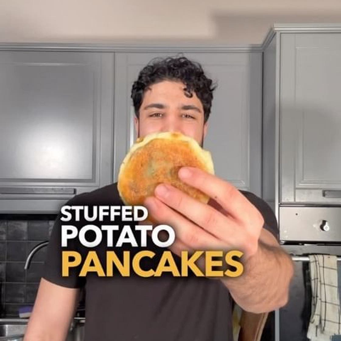 Stuffed Potato pancakes