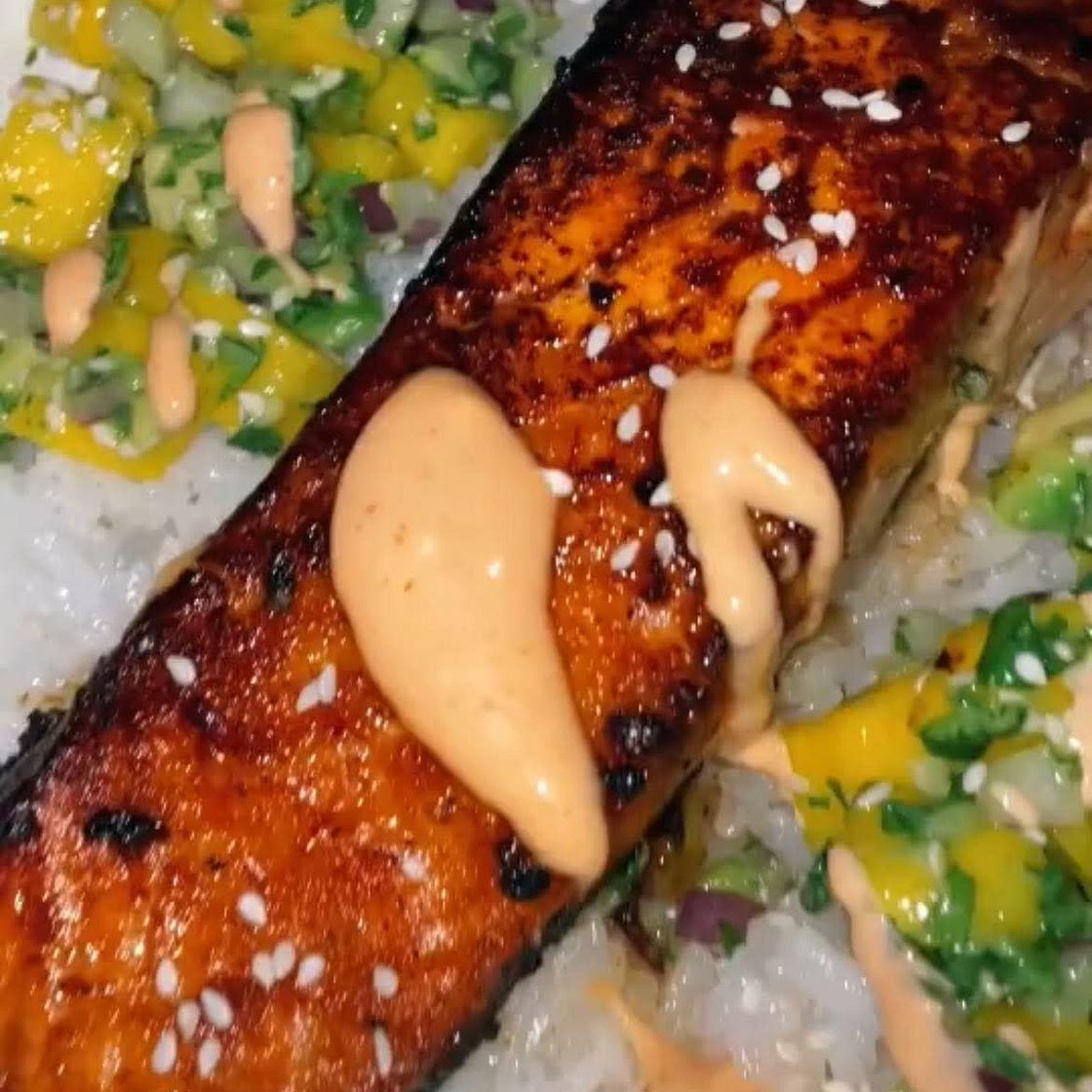 Mango Avocado Salmon