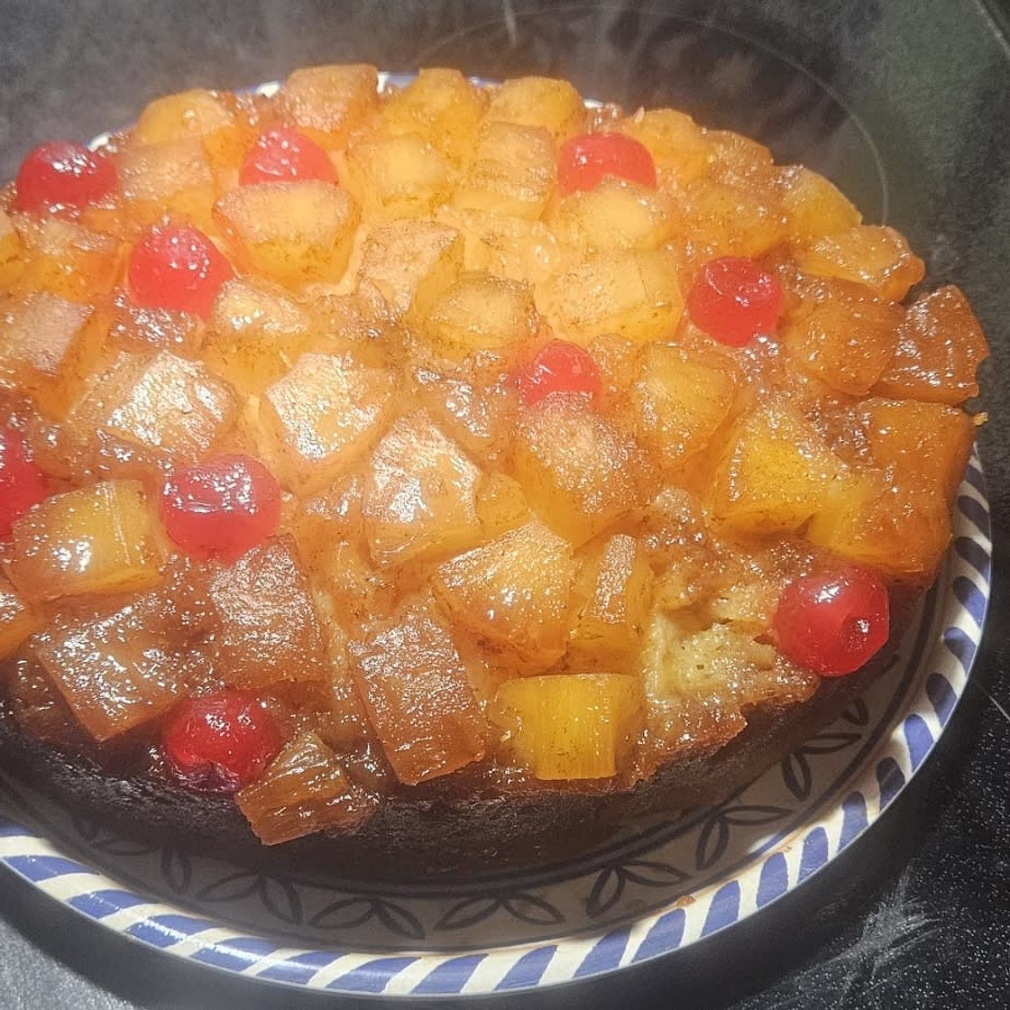 Slow-Cooker Pineapple Upside Down Cake
