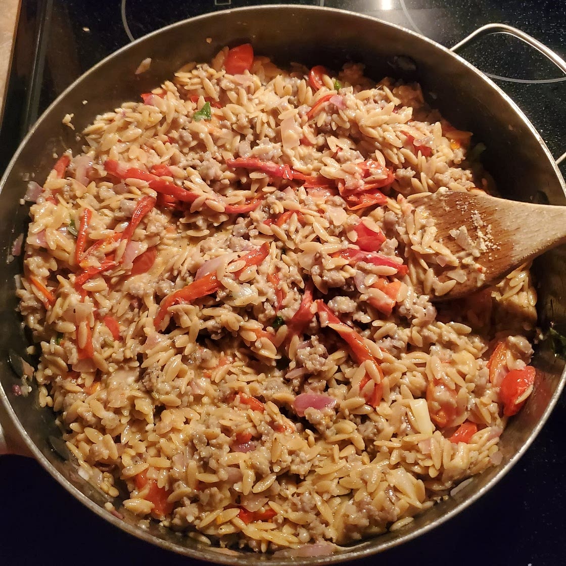 Italian Sausage Orzo