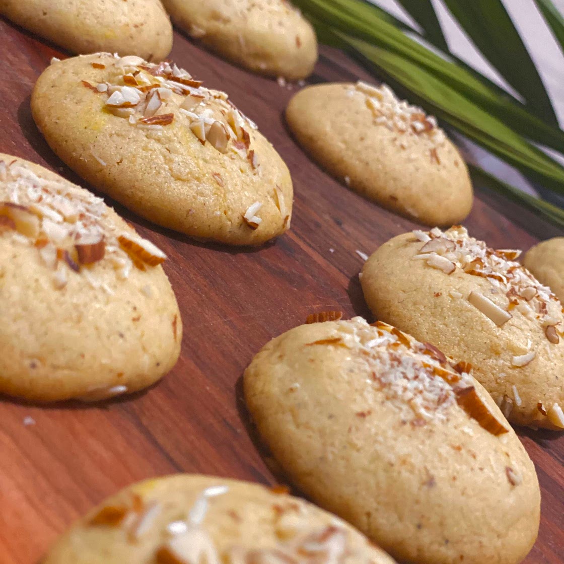 Pistachio cookies