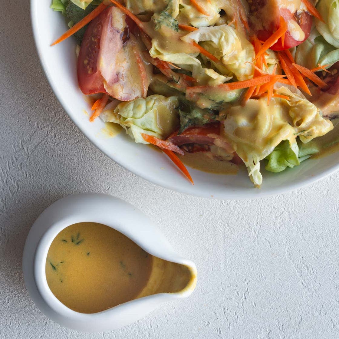 5-Minute Oil-Free Vegan Salad Dressing