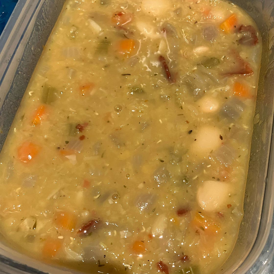 Lentil and Bacon Soup