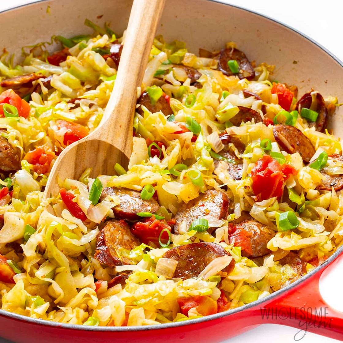 Cabbage And Sausage