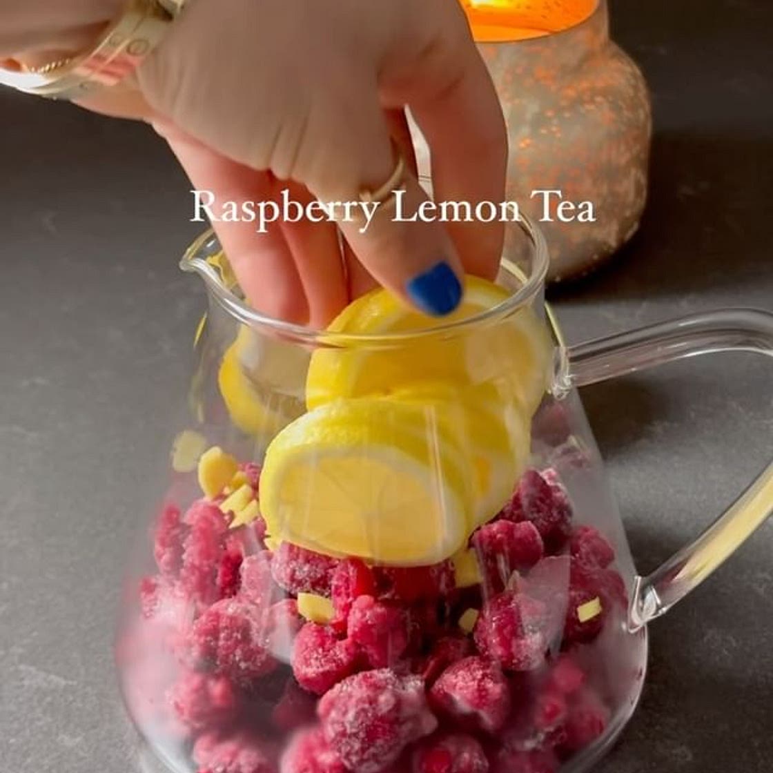 Raspberry Lemon Tea 🫖