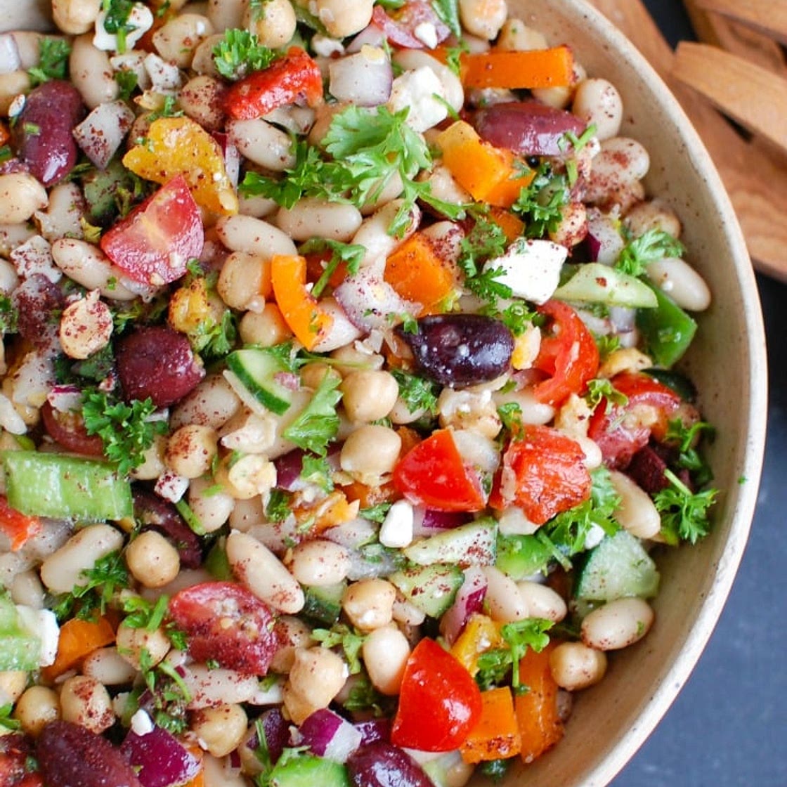 Mediterranean Bean Salad