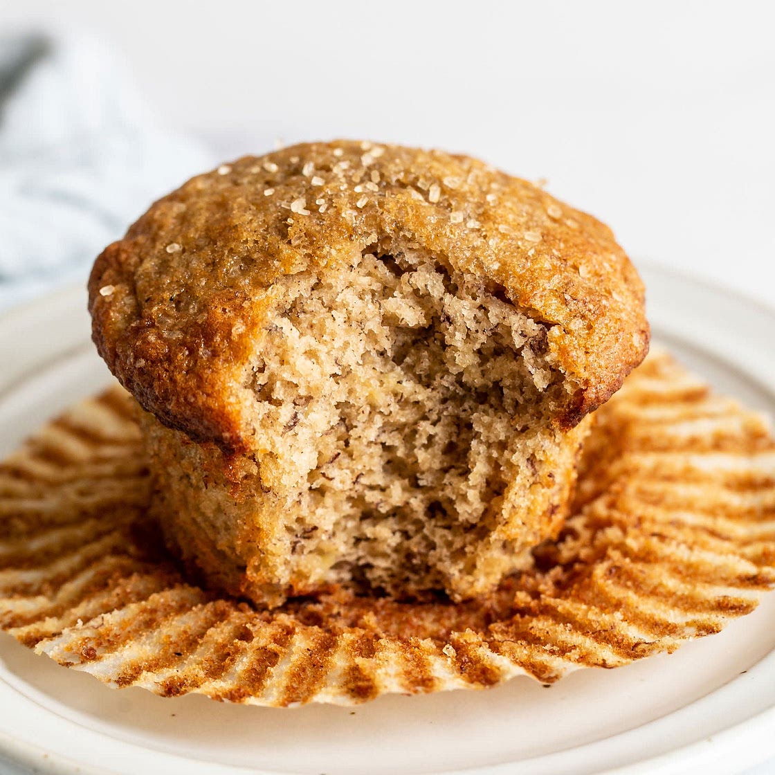 Moist Gluten Free Banana Bread Muffins