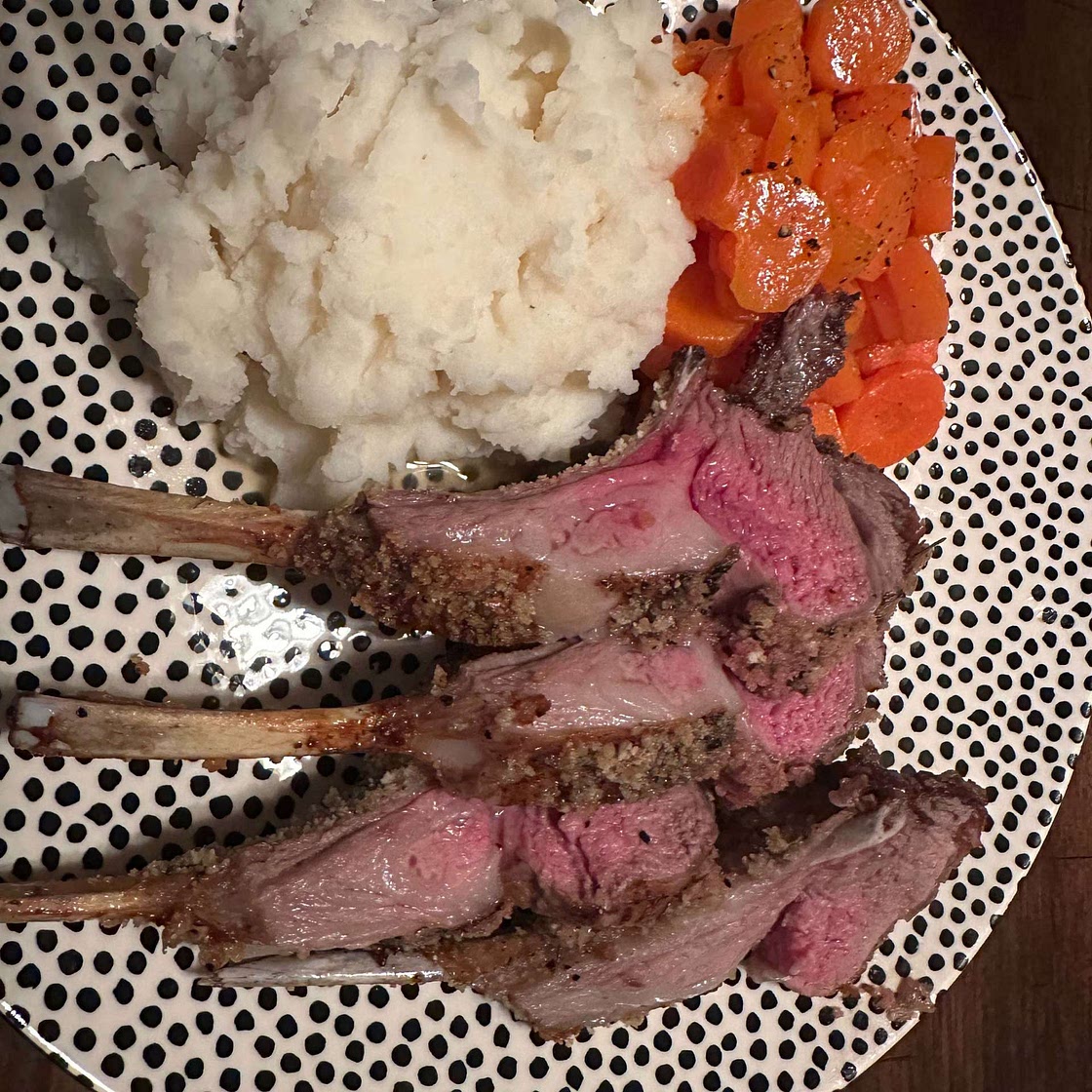 Roasted Rack of Lamb