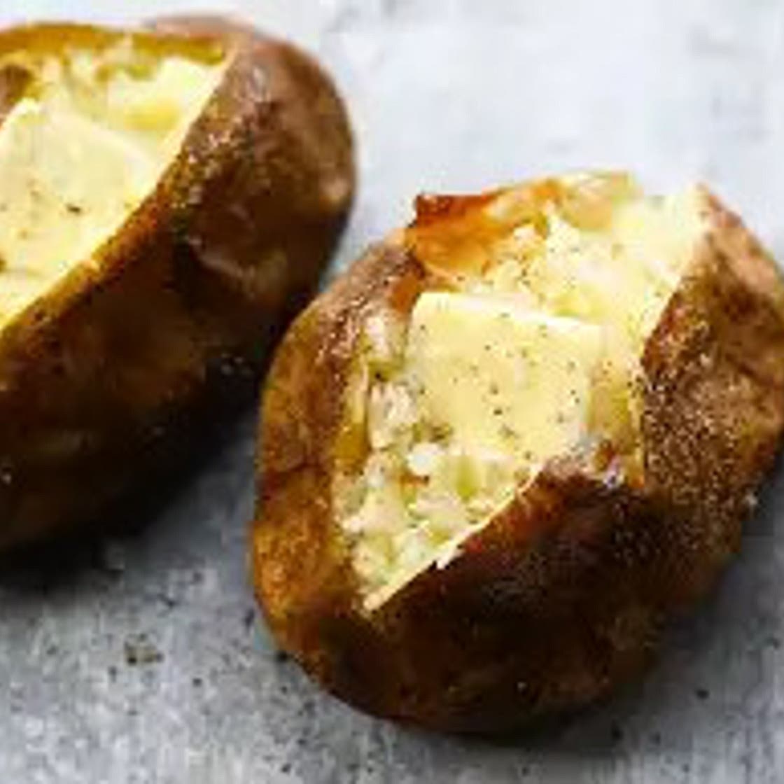 Baked potatoes