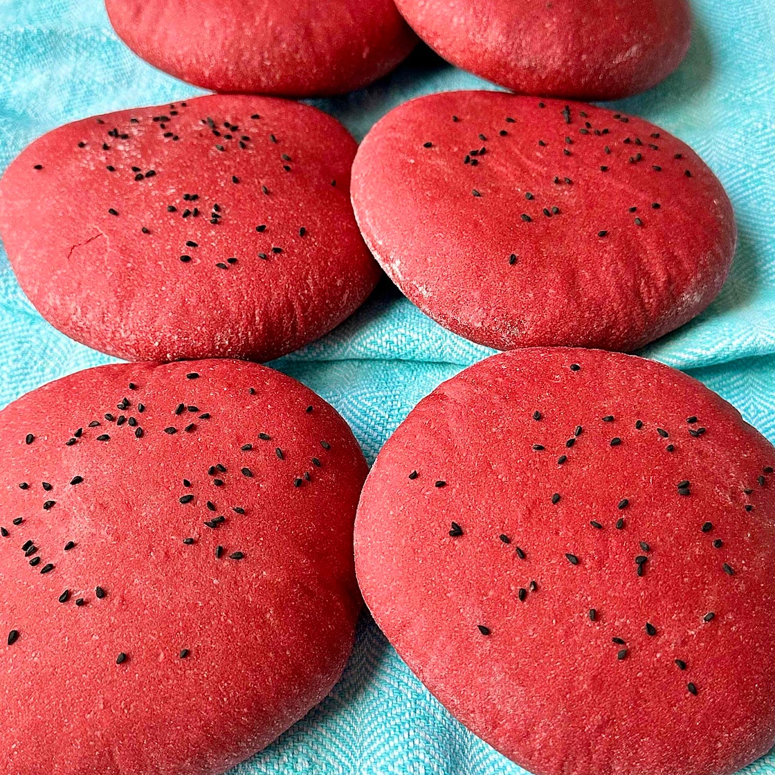 Fluffy Beetroot Bread 