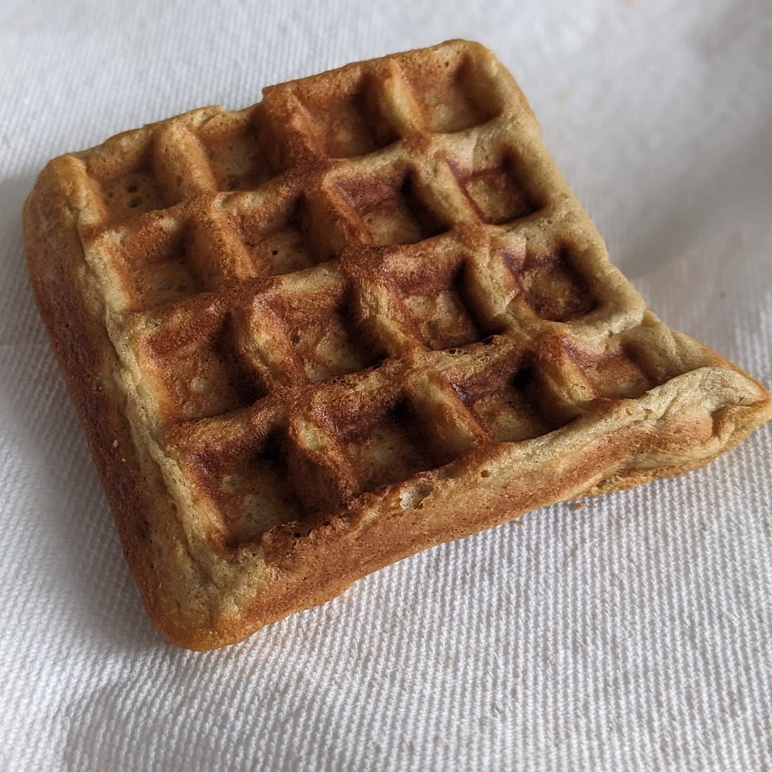 Easy Chickpea Flour Waffles (Gluten-Free)