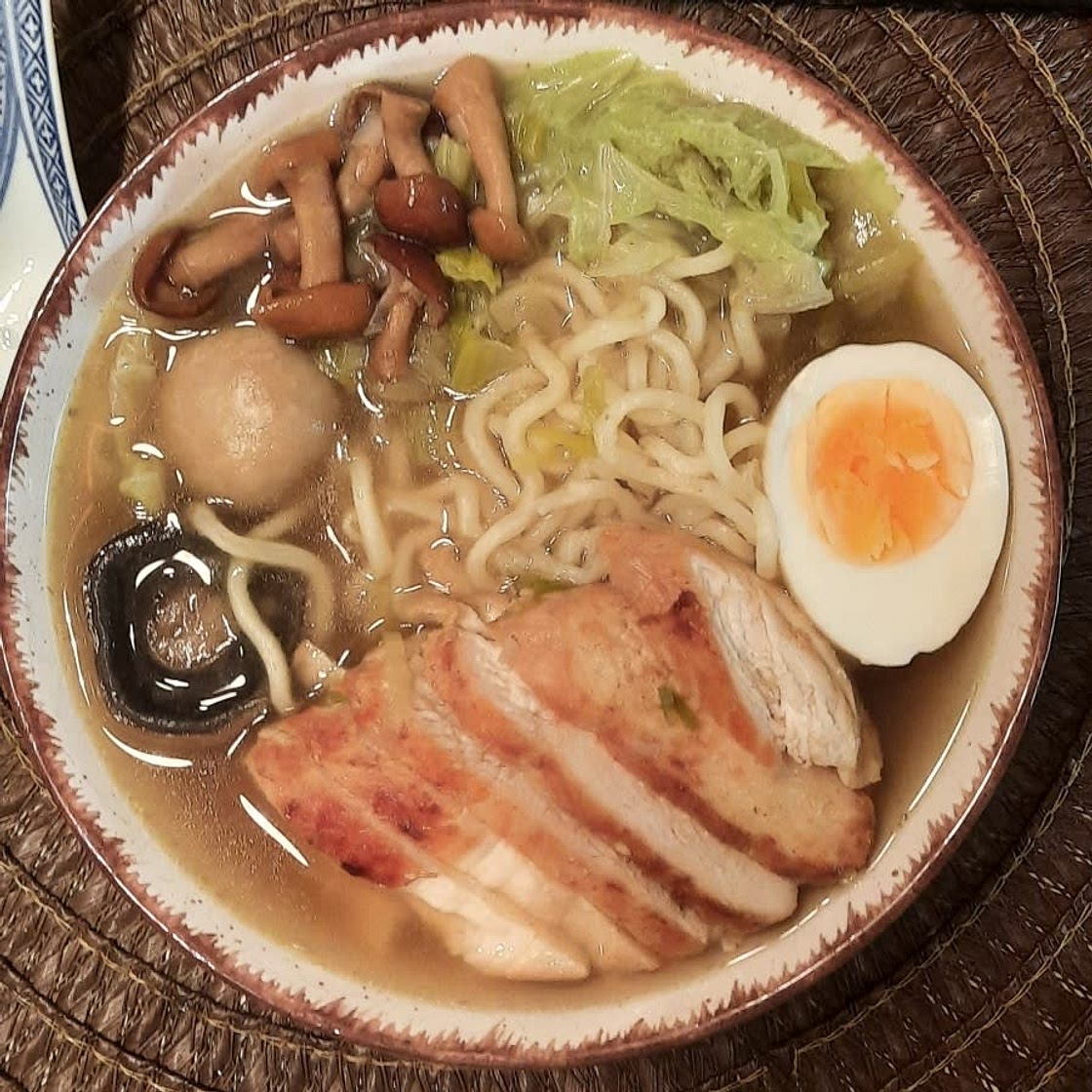 Shio Ramen mit Miso Huhn