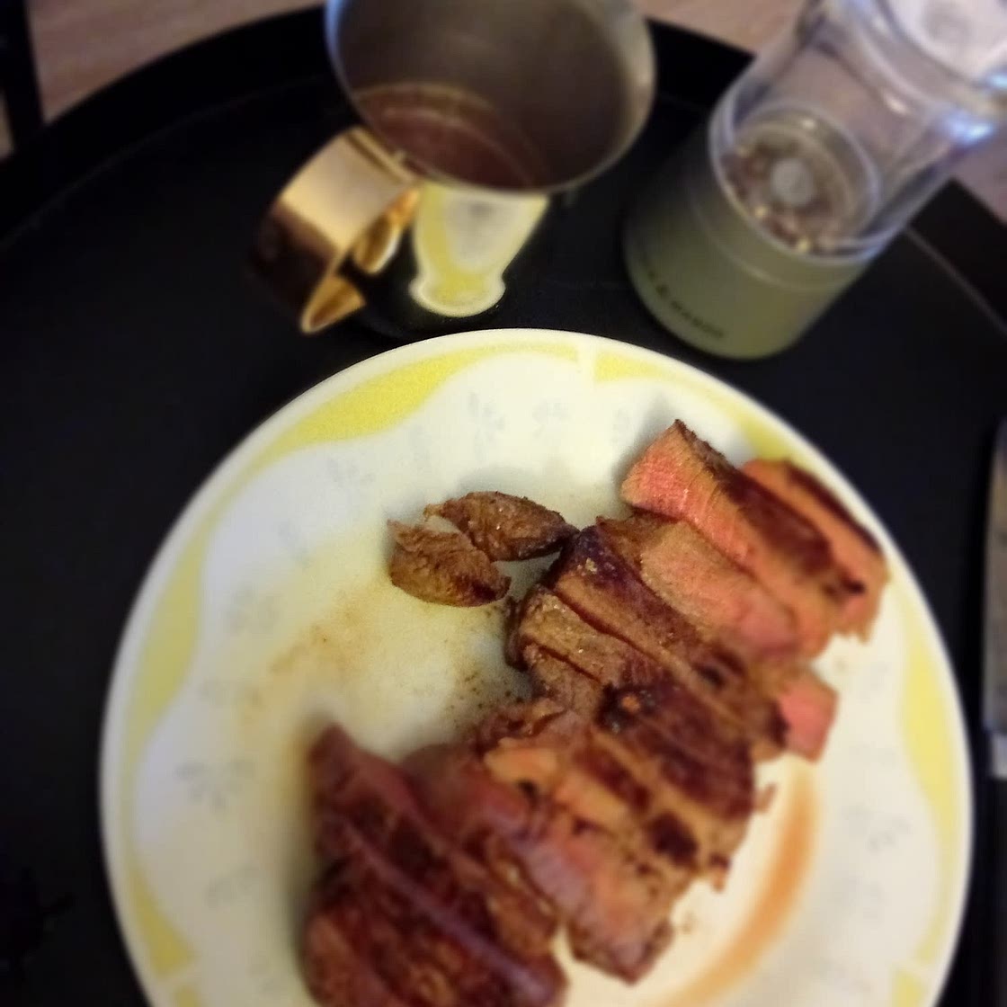 filete con ajo