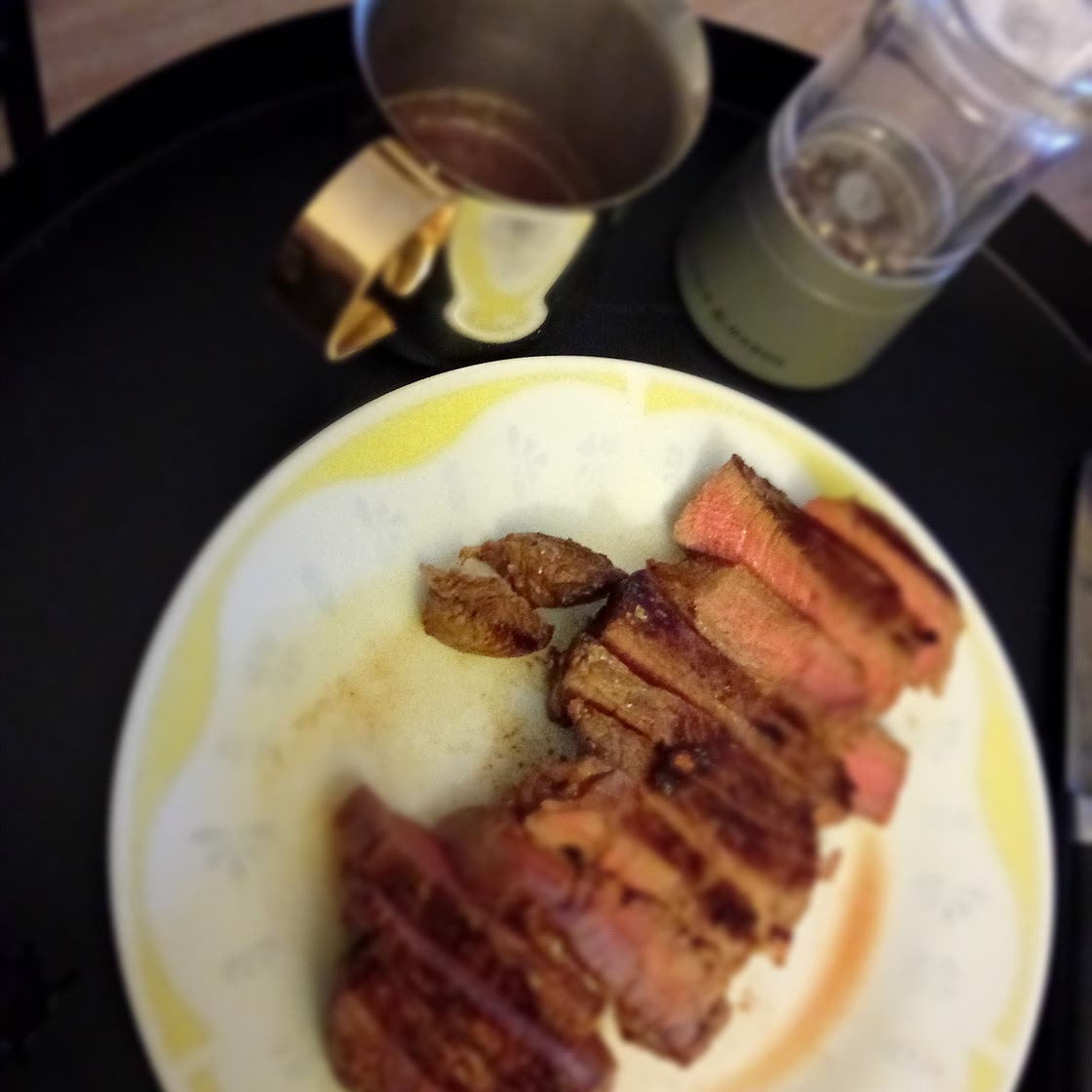 filete con ajo