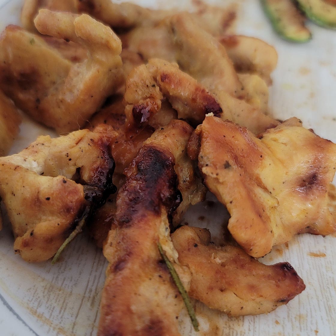 Pollo a la mostaza y miel