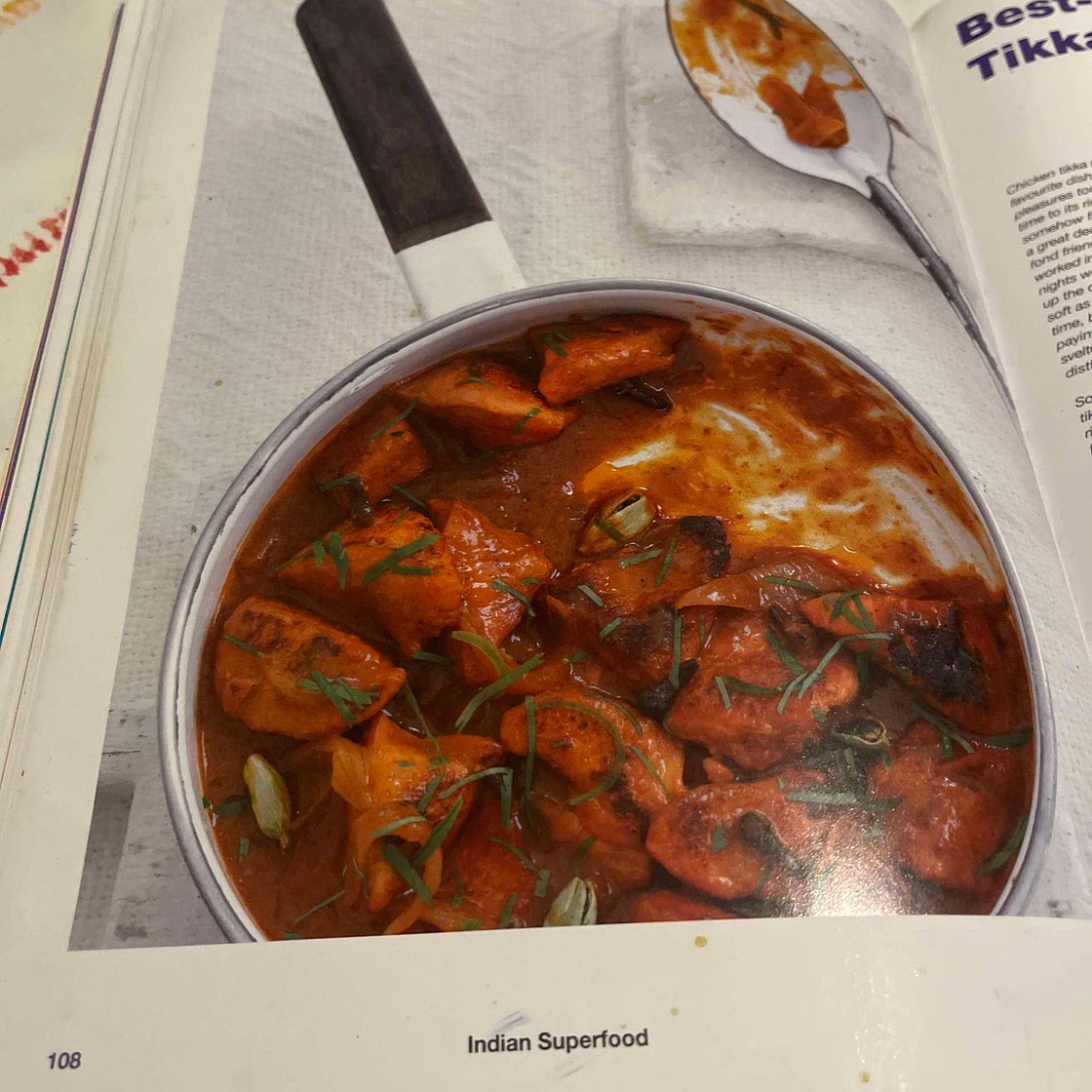 Best ever chicken tikka masala