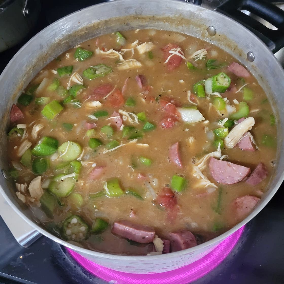 Nate- New Orleans Gumbo with Shrimp and Sausage
