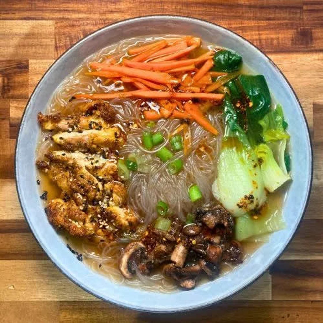 Chicken Glass Noodle Soup