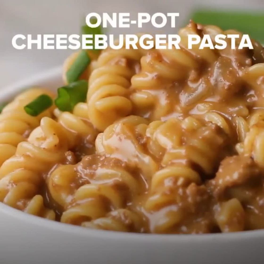 Cheeseburger Pasta