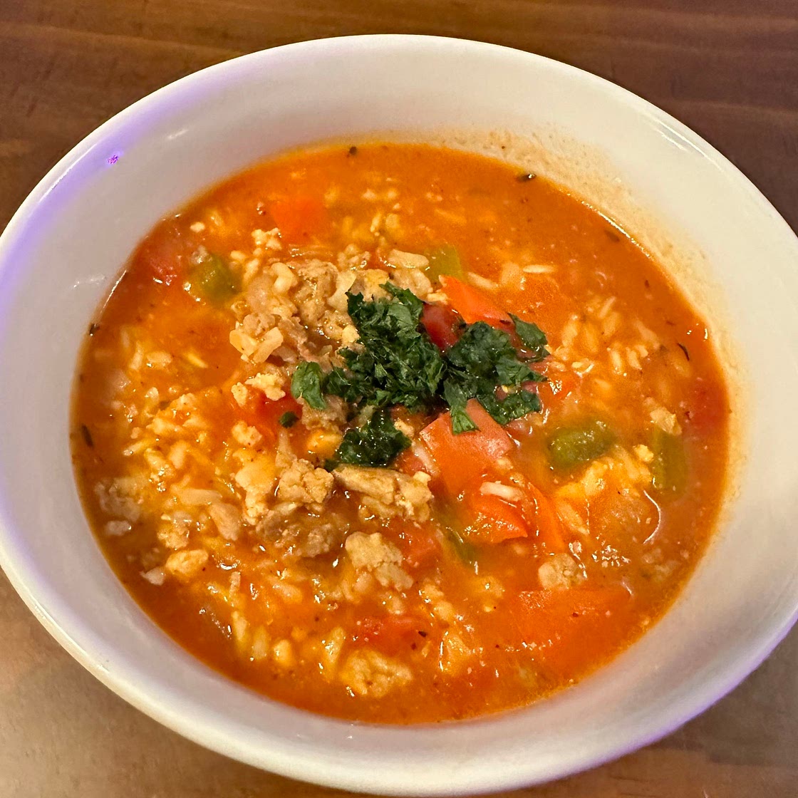 Stuff Pepper Soup